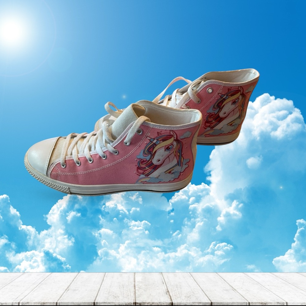 Converse Like Women’s Pink Unicorn Sneakers